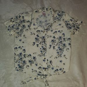 Blue Flowered, No Boundries